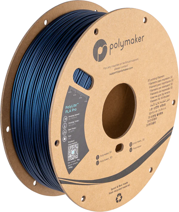 Polymaker PolyLite Metallic PLA Pro Filament