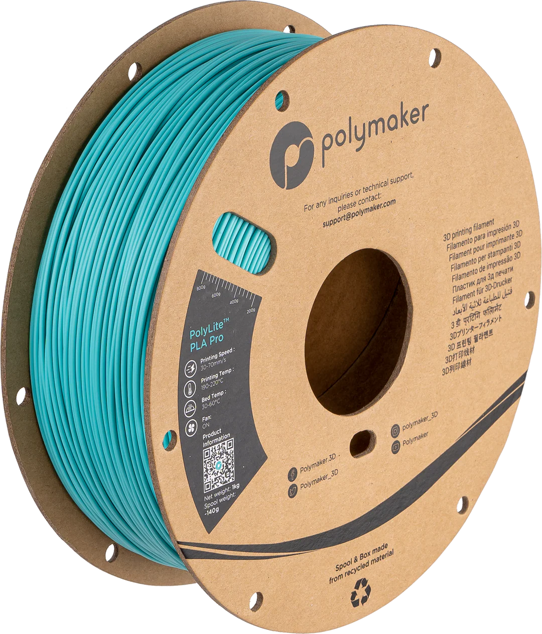 Polymaker PolyLite PLA Pro Filament