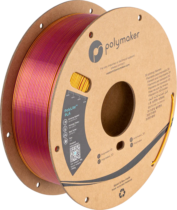 Polymaker PolyLite Dual Silk PLA Filament