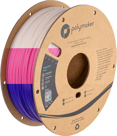 Polymaker PolyLite PLA Temperature Color Changing Filament